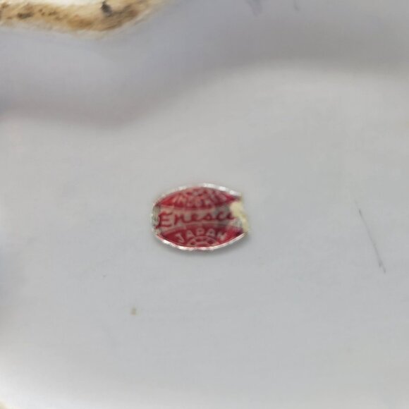 Vintage Enesco Japan Virgin Mary Ceramic Bust Figurine Blue White Religious Deco - Picture 10 of 14